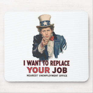 Uncle Sam Wants to Replace Your Job With AI Mouse Pad
