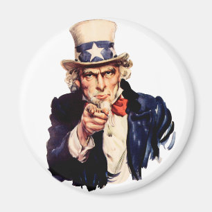 Uncle Sam Wants You! Magnet