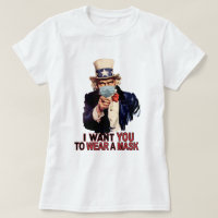 Uncle Sam Wants You to Wear a Face Mask USA