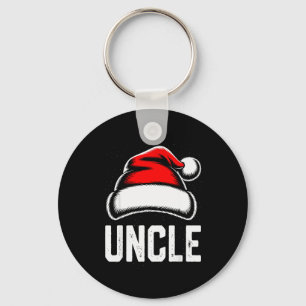 Uncle Santa Christmas Family Matching Pajamas Xmas Keychain