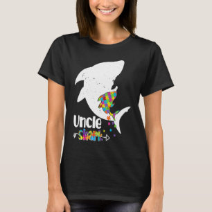 Uncle Shark Autism Awareness For Mom Mother T-Shirt