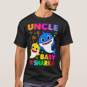 Uncle Shark Uncle Shark Family Mother's Day T-Shirt