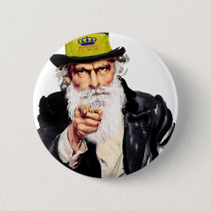 Uncle Shmuel 2 Inch Round Button