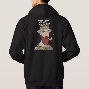 Uncle Smoker cartoons characters animated Hoodie