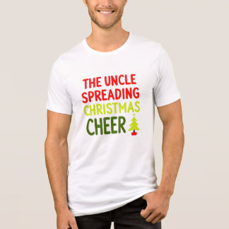 Uncle Spreading Christmas Cheer Tri-Blend Shirt