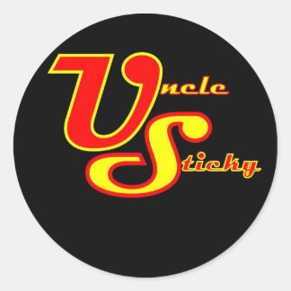 Uncle Sticky Round Sticker