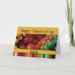 Uncle Thanksgiving Card