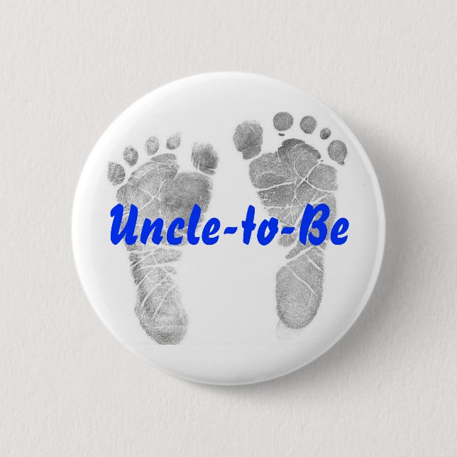 Uncle-to-Be 2 Inch Round Button (Front)