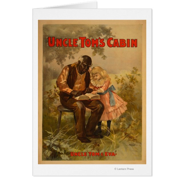 Uncle Tom's Cabin Black Man & Girl Theatre (Front)