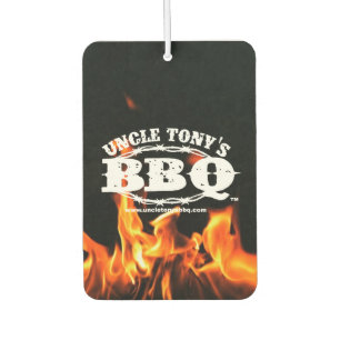 Uncle Tony's BBQ Car Air Freshener