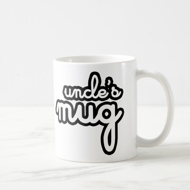 Uncle's Mug BLACK (Right)