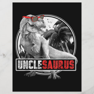 Unclesaurus Dinosaur Uncle Saurus Flyer