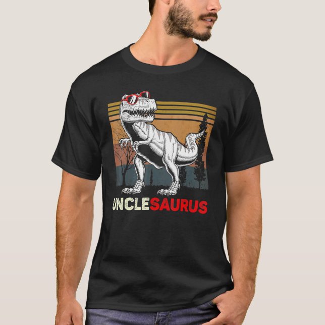 Unclesaurus Rex Uncle Dinosaur Rex Uncle Saurus T-Shirt (Front)