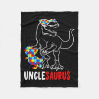 Unclesaurus T Rex Dinosaur Autism Awareness Uncle