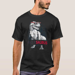 Unclesaurus T Rex Dinosaur Men Uncle Saurus Family T-Shirt
