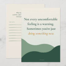 Uncomfortable Is Not a Warning | Reflection