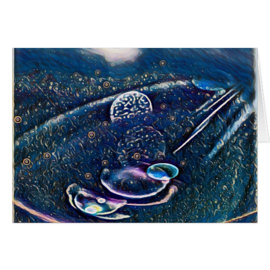 Uncommon Alien Worlds Abstract Photography Card