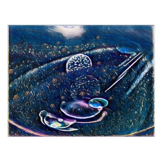 Uncommon Alien Worlds Abstract Photography Postcard