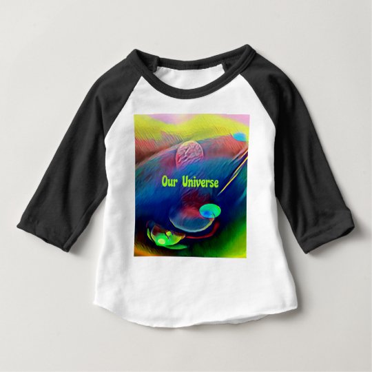 Uncommon Bright Rainbow Our Universe Abstract Baby T-Shirt