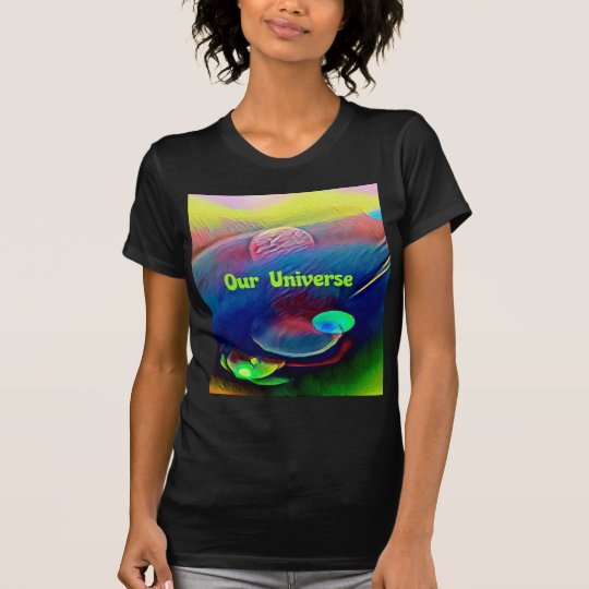 Uncommon Bright Rainbow Our Universe Abstract T-Shirt