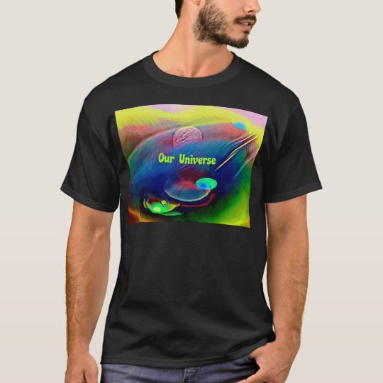 Uncommon Bright Rainbow Our Universe Abstract T-Shirt