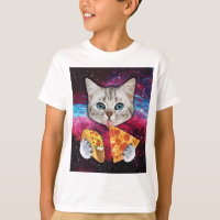 Uncommon Look Cat Pizza Taco T-shirt