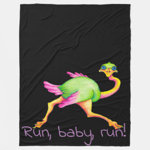 Uncommon Ostrich Fleece Blanket