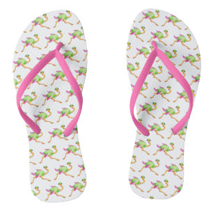 Uncommon Ostrich Flip Flops