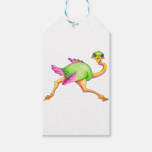 Uncommon Ostrich Gift Tags
