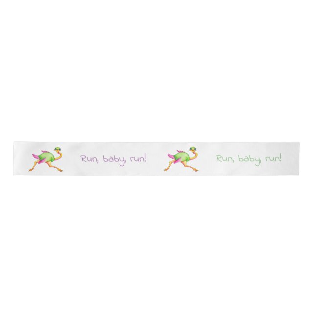 Uncommon Ostrich Satin Ribbon (Front)