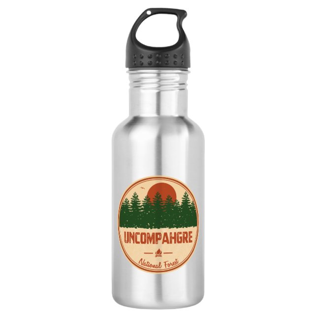 Uncompahgre National Forest 532 Ml Water Bottle (Front)