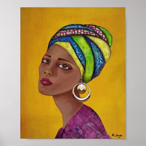 African Women Posters, Prints & Poster Printing | Zazzle CA