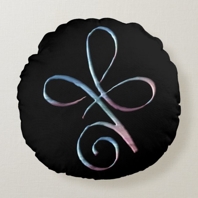 Unconditional Love 1  Round Pillow (Front)