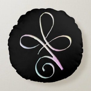 Unconditional Love 2 Round Pillow