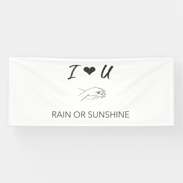 Unconditional love banner (Horizontal)