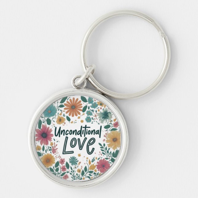 Unconditional Love: Infinite Bond Keychain (Front)