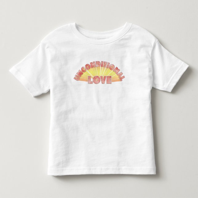 Unconditional Love kids tee (Front)