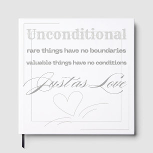 Unconditional Love Quote Guest Book