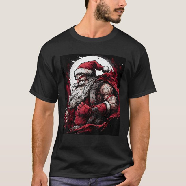Unconventional Festivities Get Punk Rock Merry Gra T-Shirt (Front)