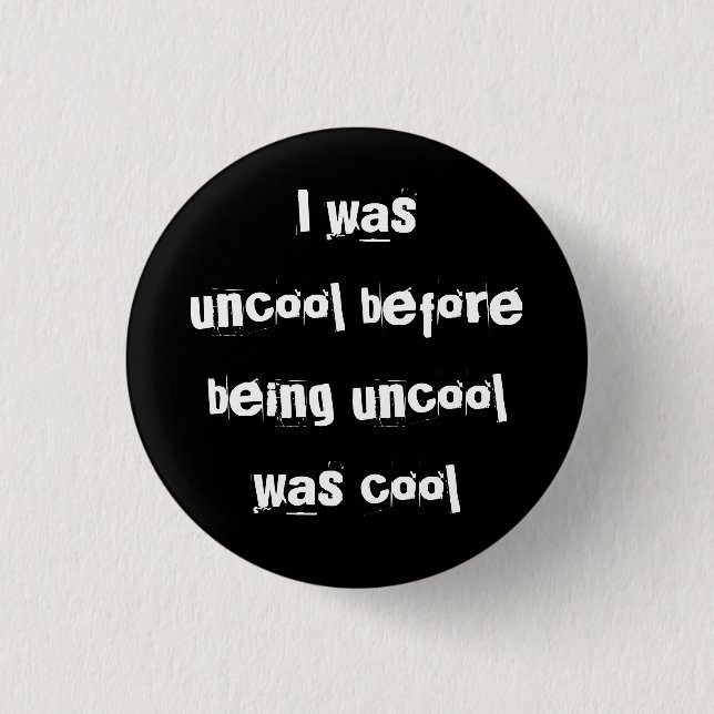 uncool3 - button (Front)