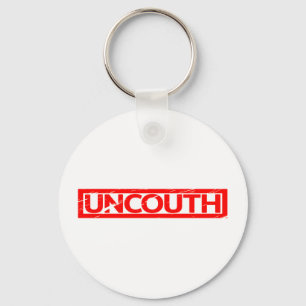 Uncouth Stamp Keychain