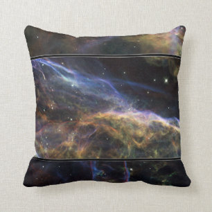 Uncovering the Veil Nebula Throw Pillow