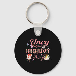 Uncy Of The Birthday Fairy Little Girl Magical Fam Keychain