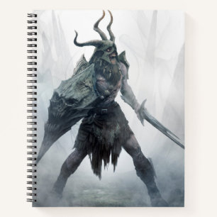Undead Draugr Warrior Notebook