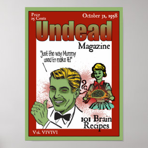 Undead Magazine Poster