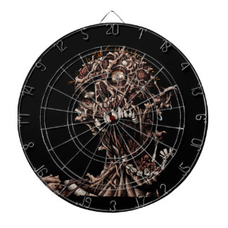 Undead Zombie's Anguished Rotten Flesh Cry Dartboard