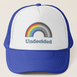 Undecided Rainbow Trucker Hat