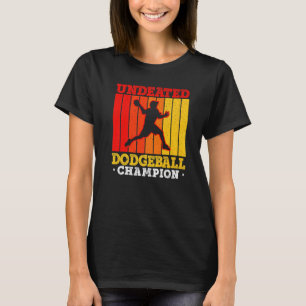 Undefeated Dodgeball Champion Duck Dip Dive Dodgeb T-Shirt