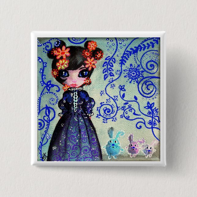 undefined 2 inch square button (Front)