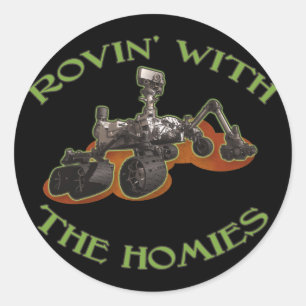 undefined classic round sticker